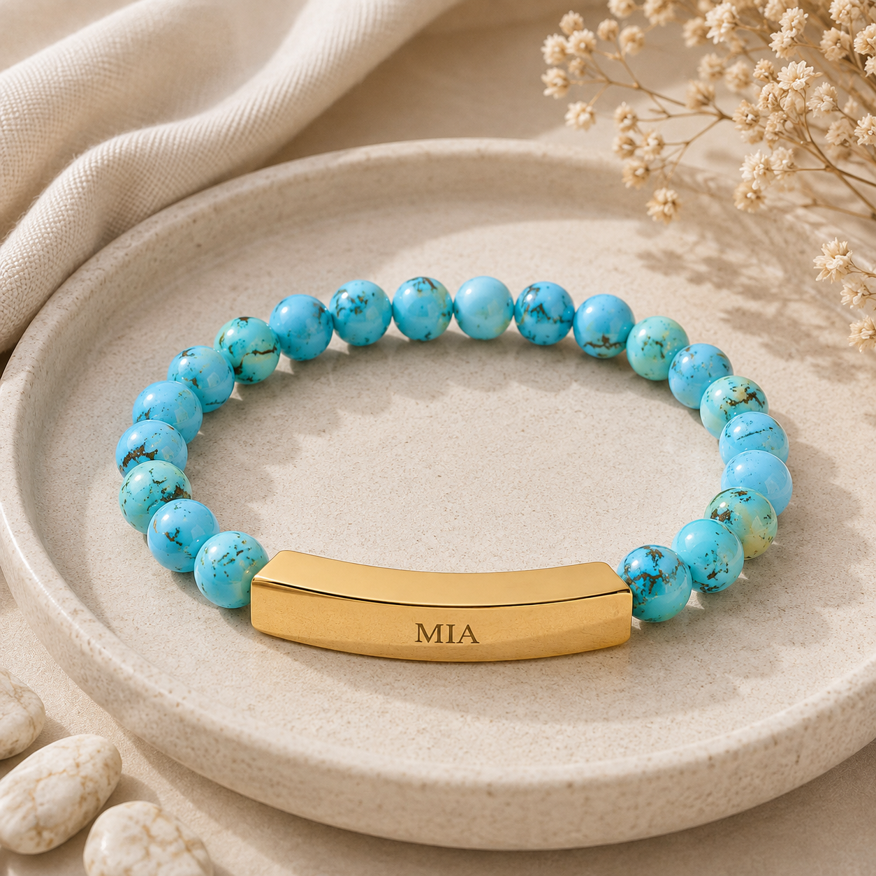 The Name That Matters Beaded Bracelet