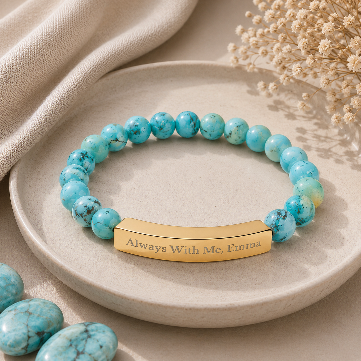 The Memory I Carry Beaded Bracelet