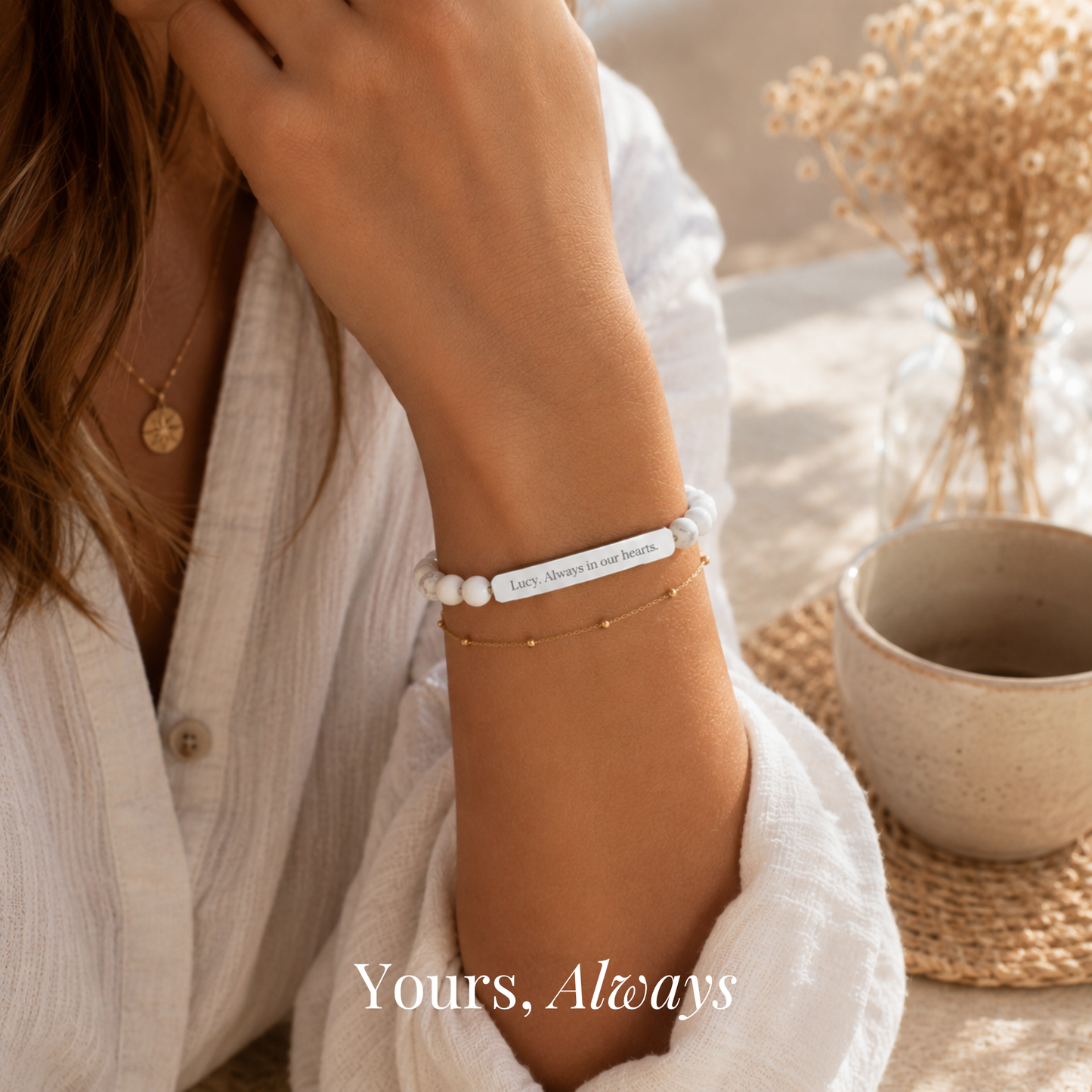 The Forever Remembered Beaded Bracelet