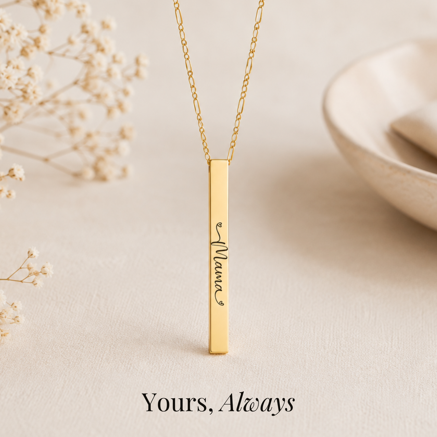 The Mama Bar Necklace