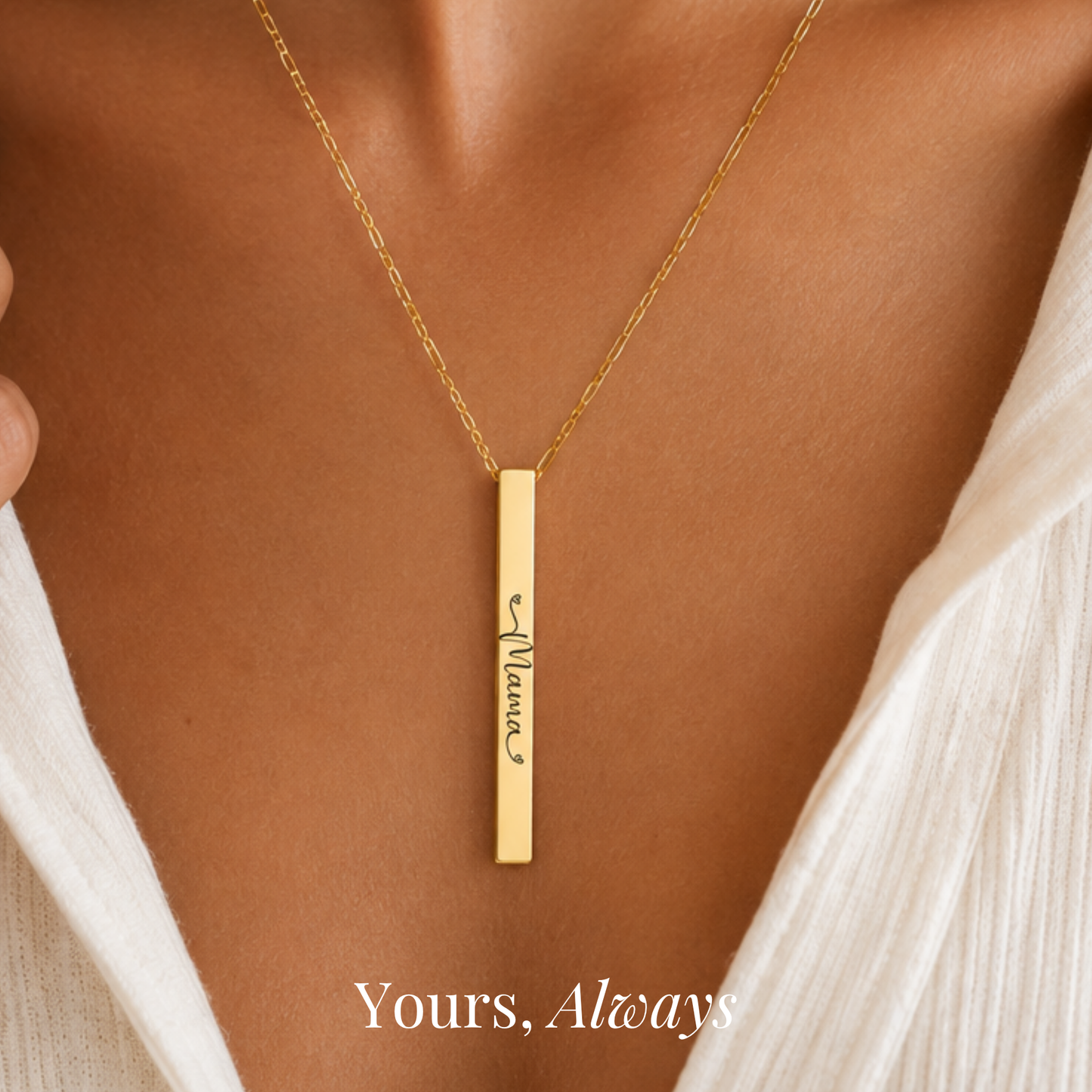 The Mama Bar Necklace