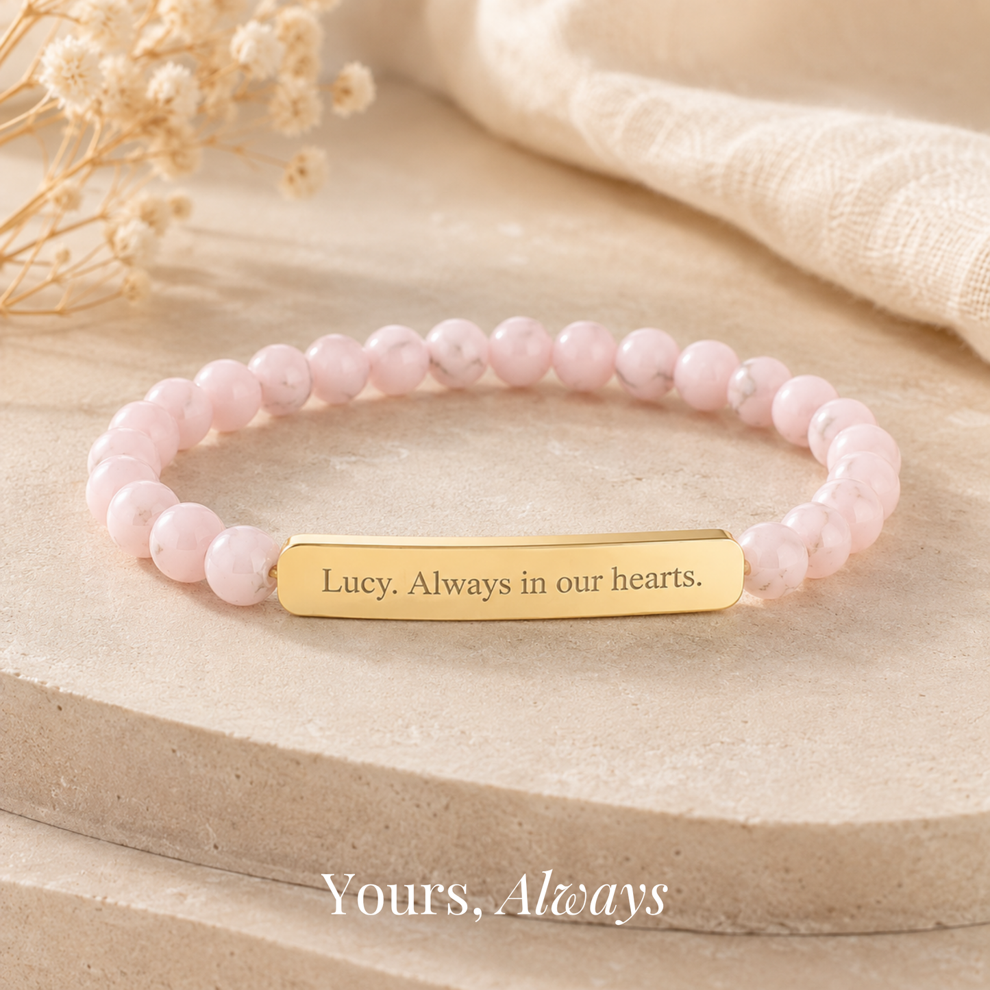 The Forever Remembered Beaded Bracelet
