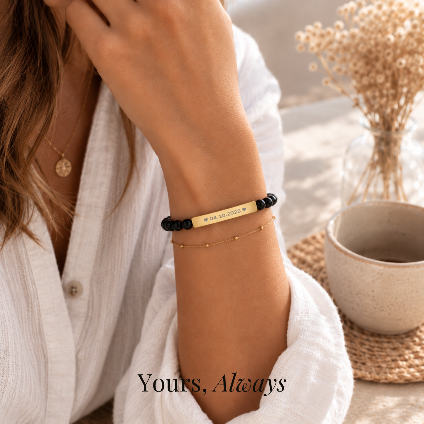 The Angel Date Beaded Bracelet