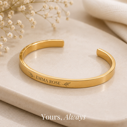 The Botanical Name Cuff