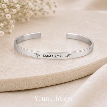 The Botanical Name Cuff