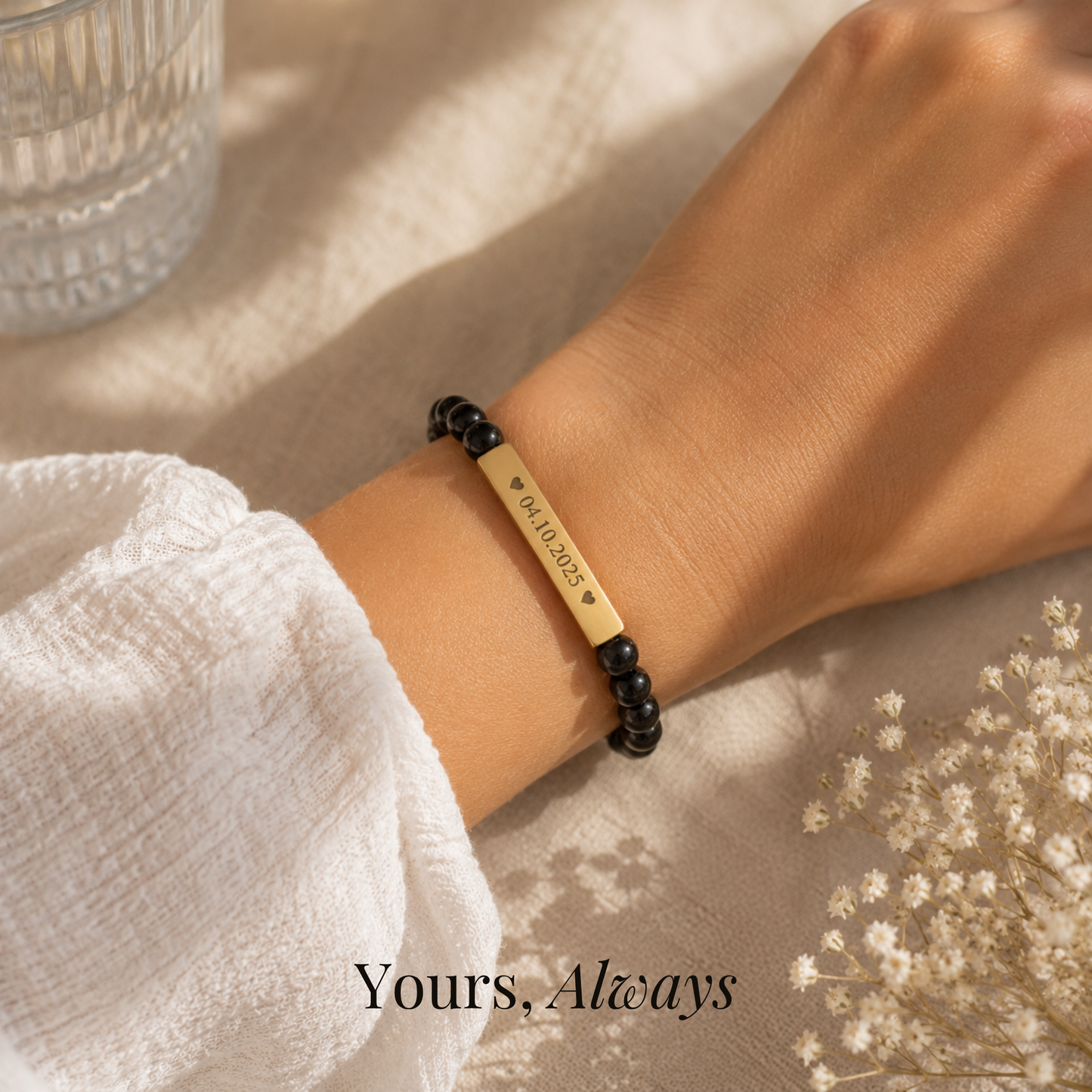 The Angel Date Beaded Bracelet