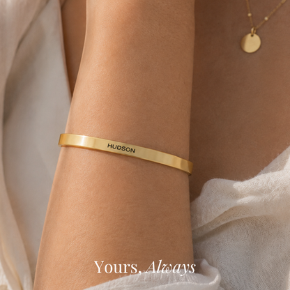 The Signature Name Cuff