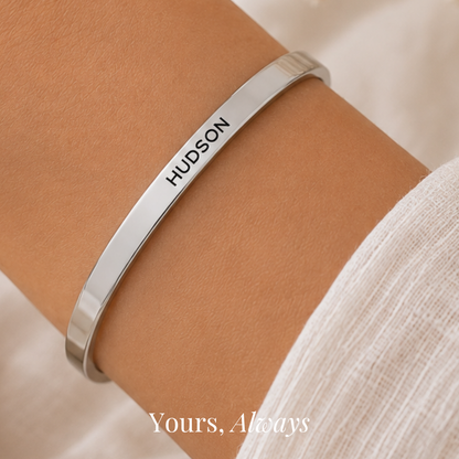 The Signature Name Cuff