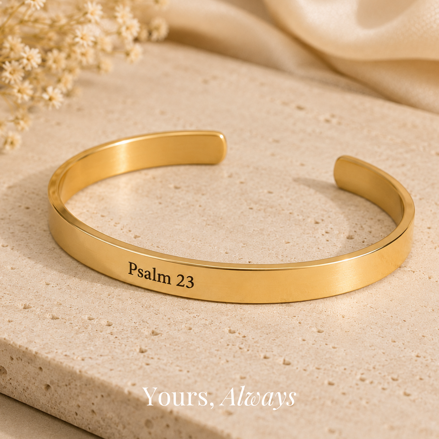 The Psalm 23 Cuff