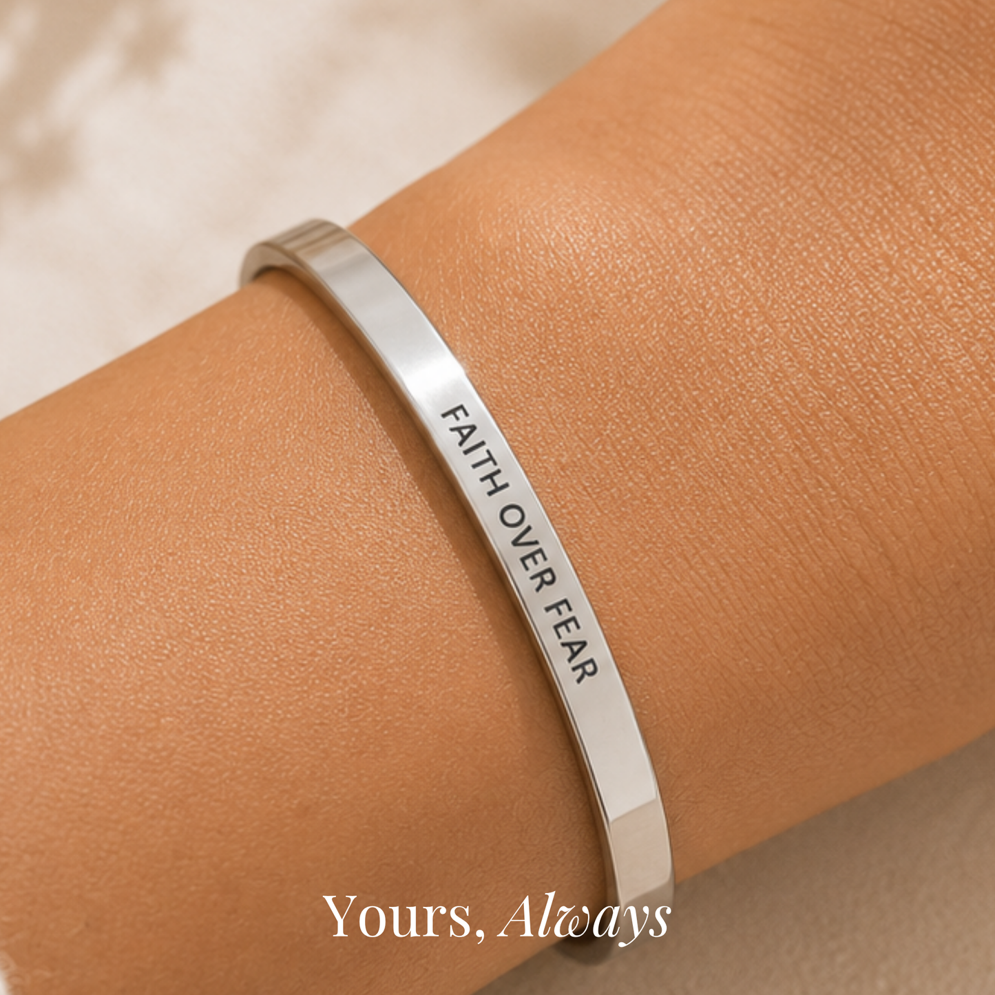 The Faith Over Fear Cuff
