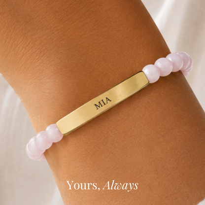 The Name That Matters Beaded Bracelet