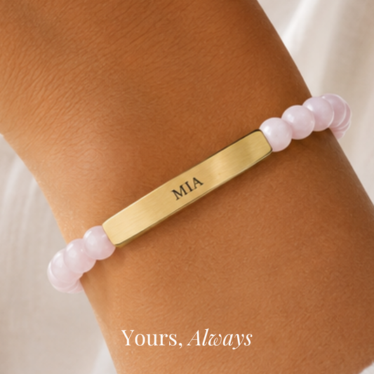 Forever My Daughter Beaded Bracelet