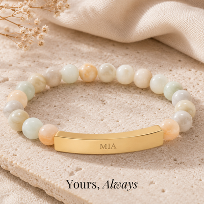 The Name That Matters Beaded Bracelet