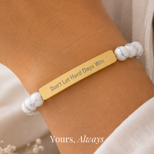 The Keep Going Beaded Bracelet
