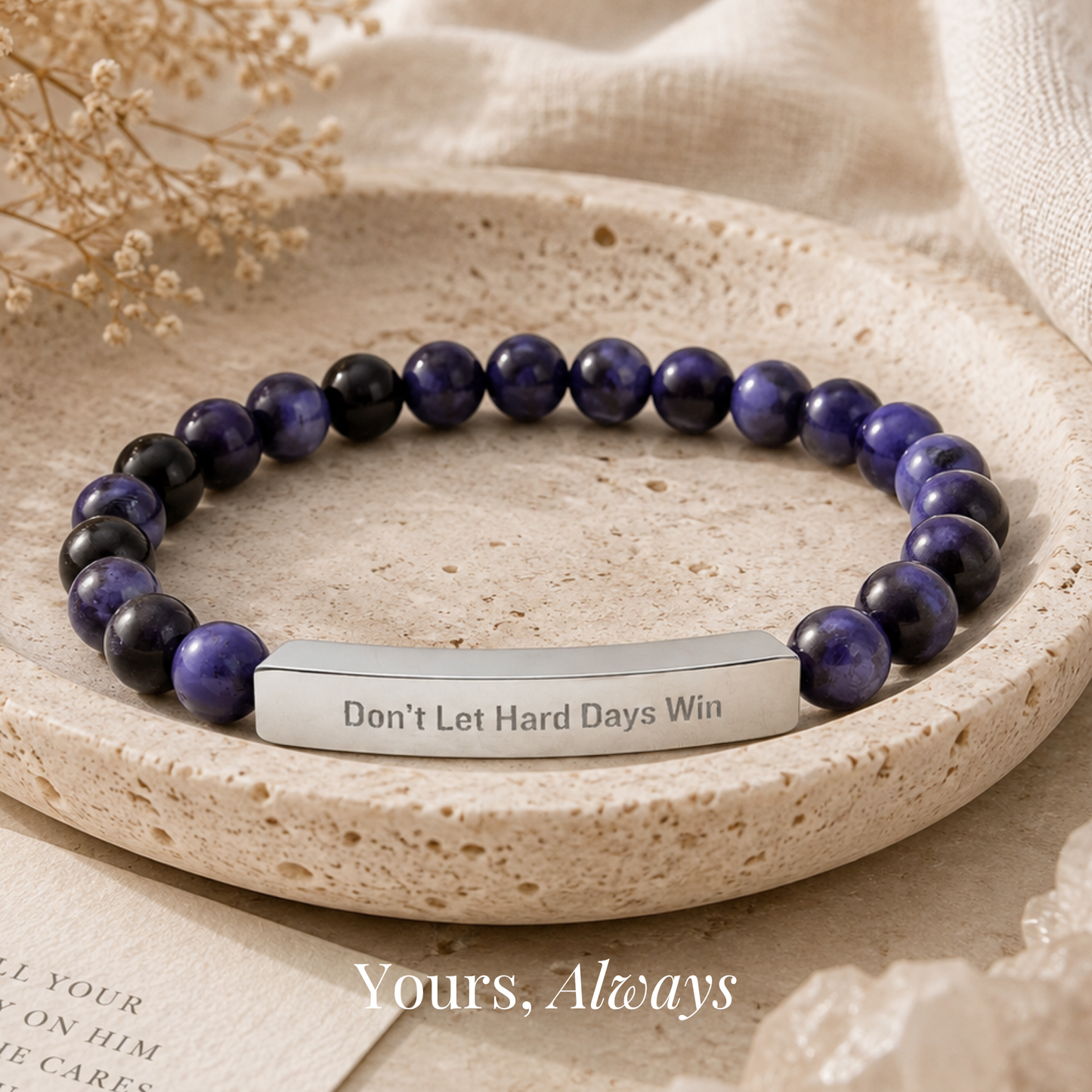 The Keep Going Beaded Bracelet