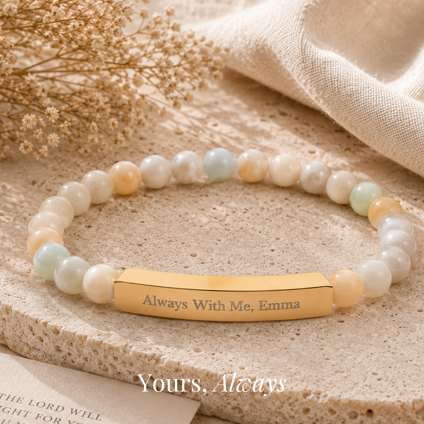 The Memory I Carry Beaded Bracelet
