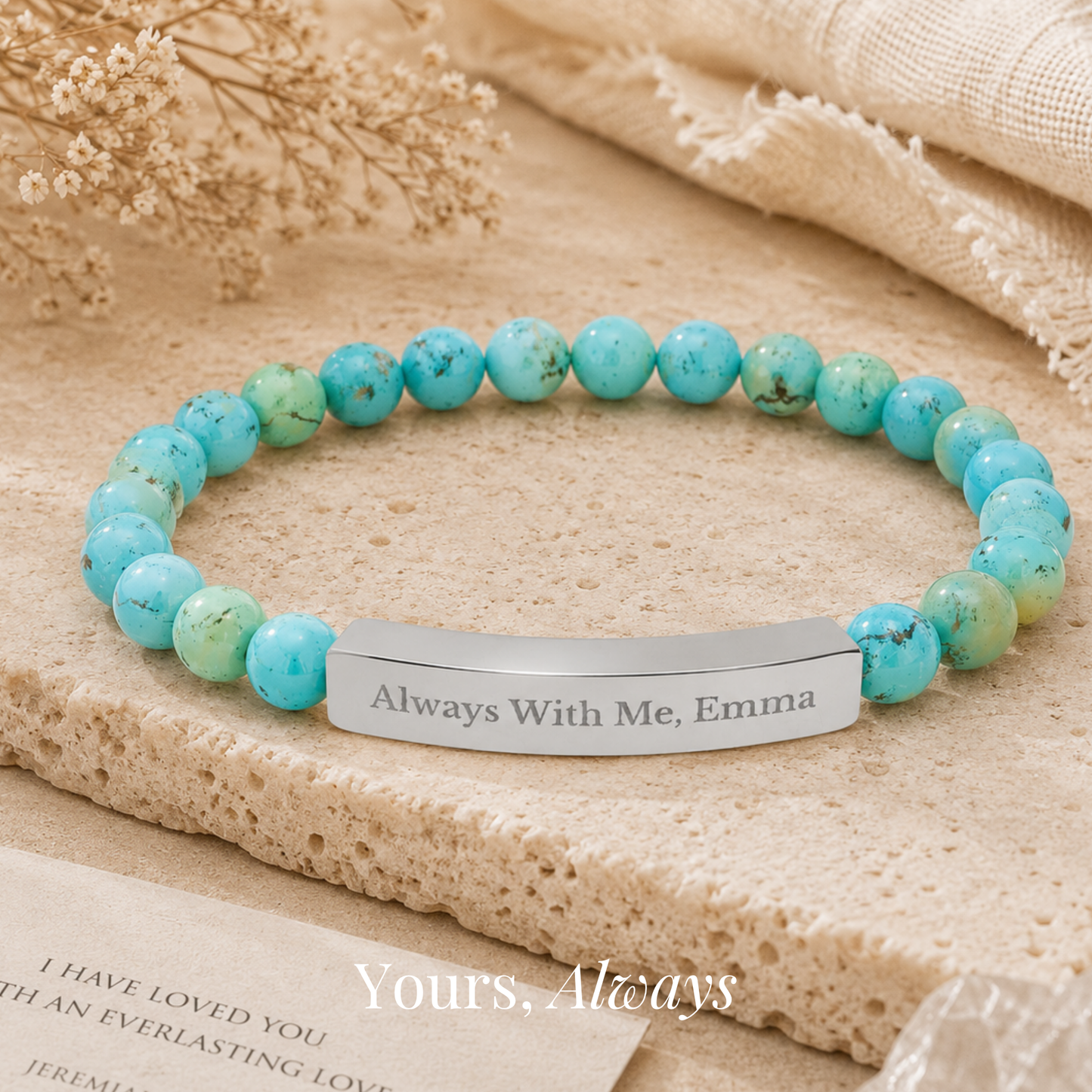 The Memory I Carry Beaded Bracelet