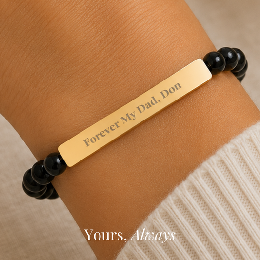 Forever My Dad Beaded Bracelet
