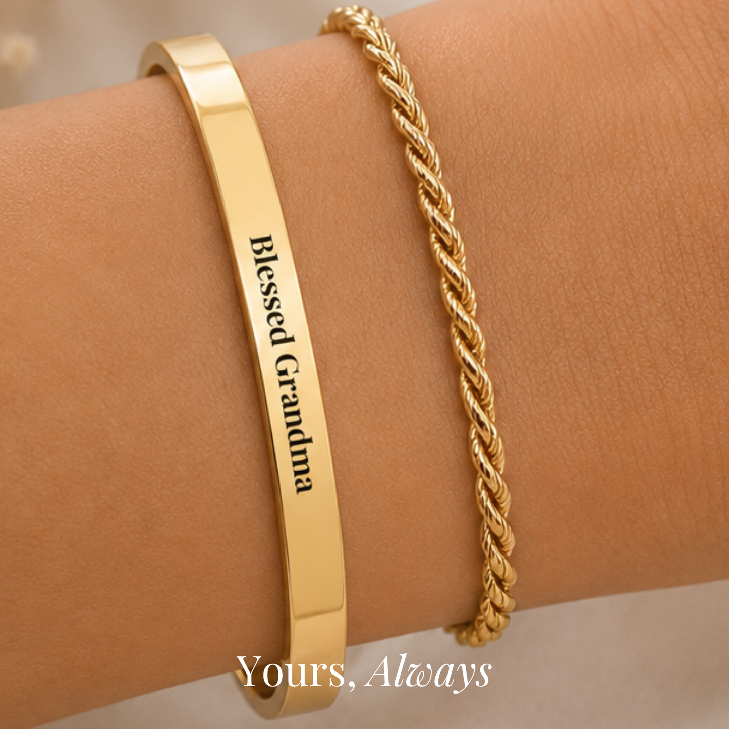 The Blessed Grandma Cuff