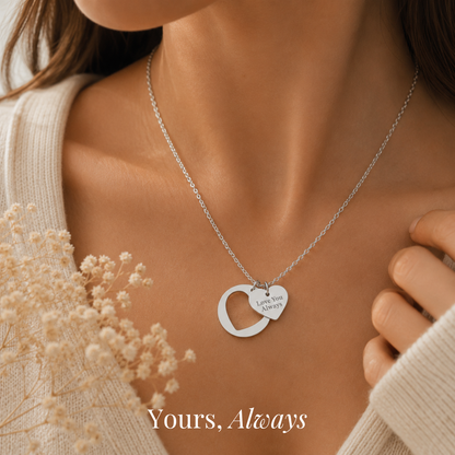Love You Always Heart Necklace
