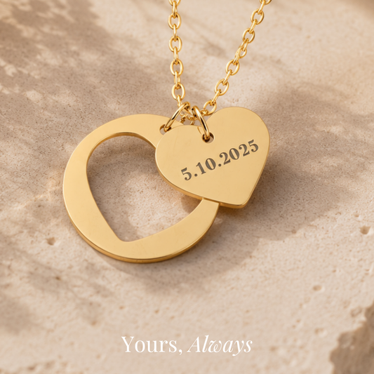Always Remembered Heart Necklace
