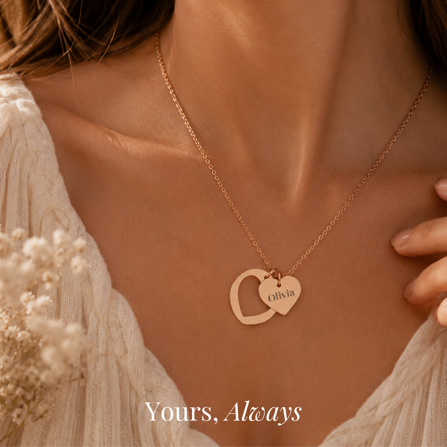 The Name I Carry Heart Necklace