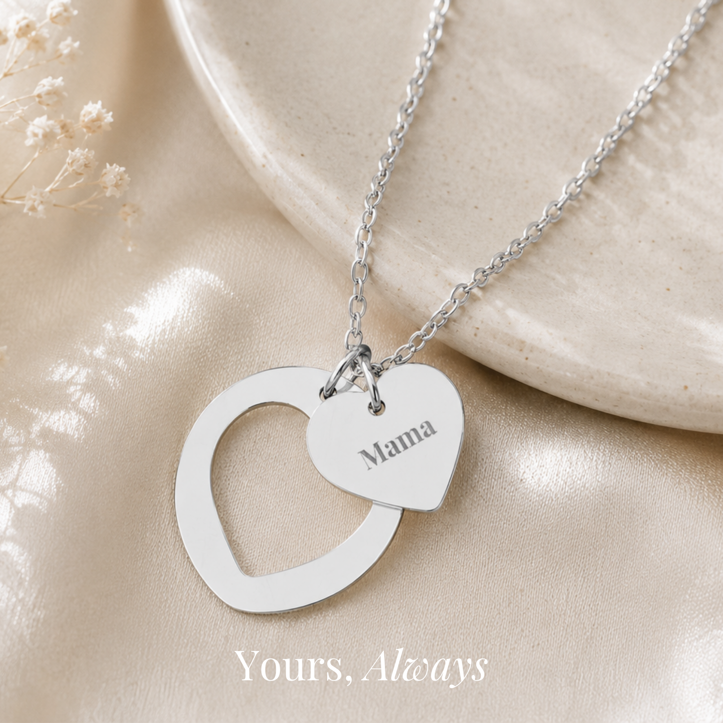 The Mama Heart Necklace
