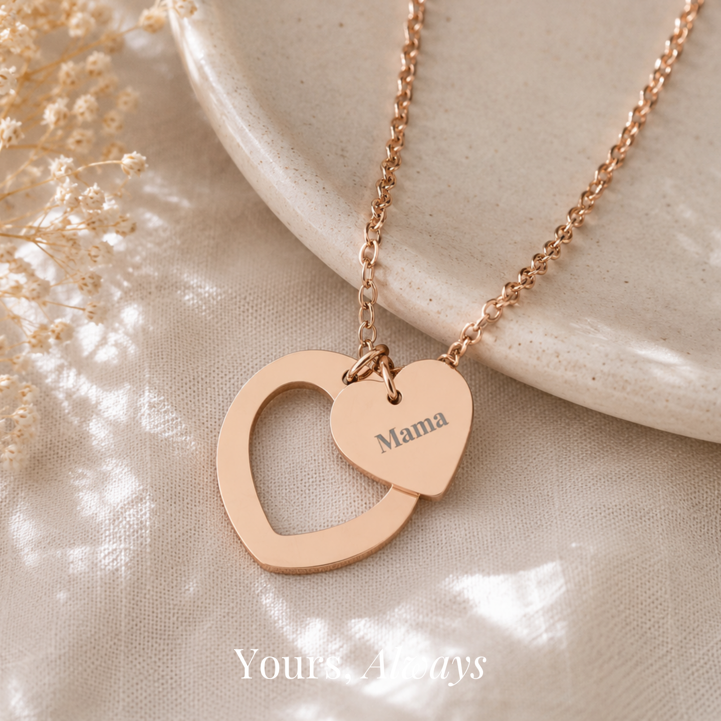 The Mama Heart Necklace