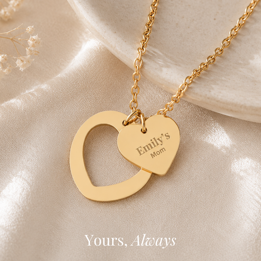 The Mom Heart Necklace