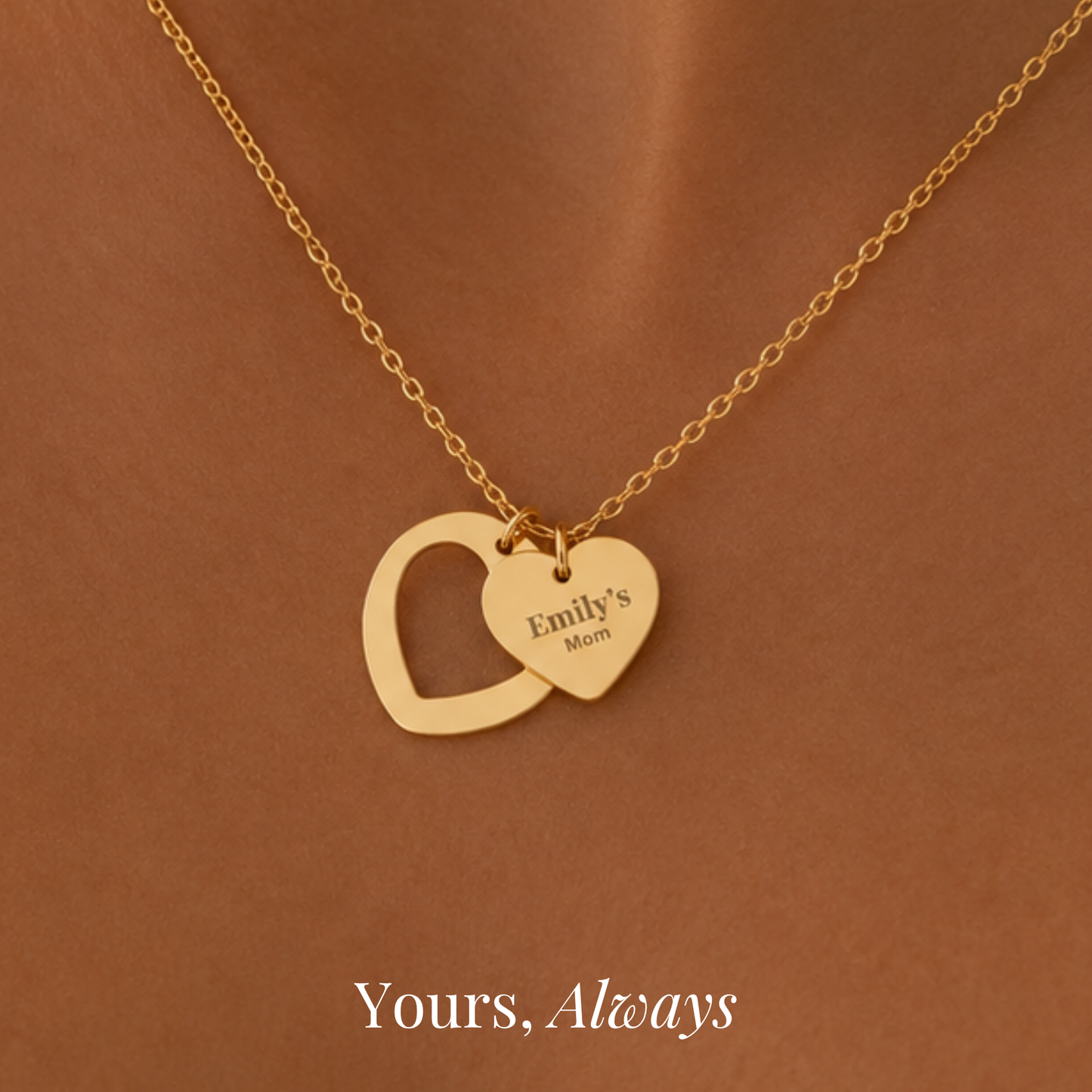 The Mom Heart Necklace