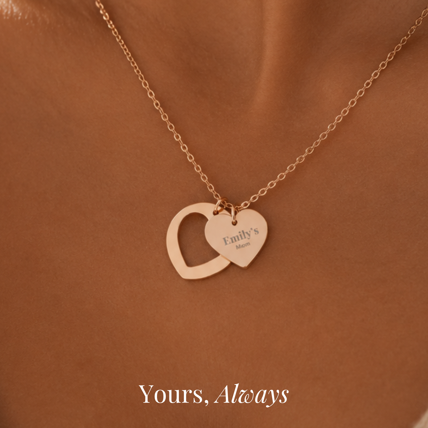 The Mom Heart Necklace