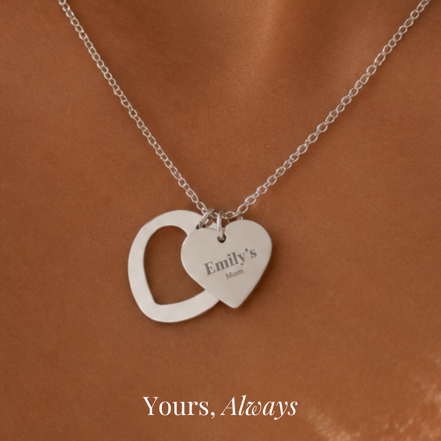The Mom Heart Necklace