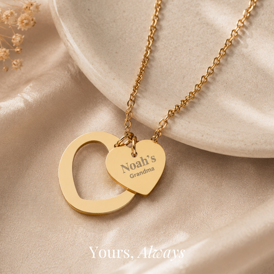 The Grandma Heart Necklace