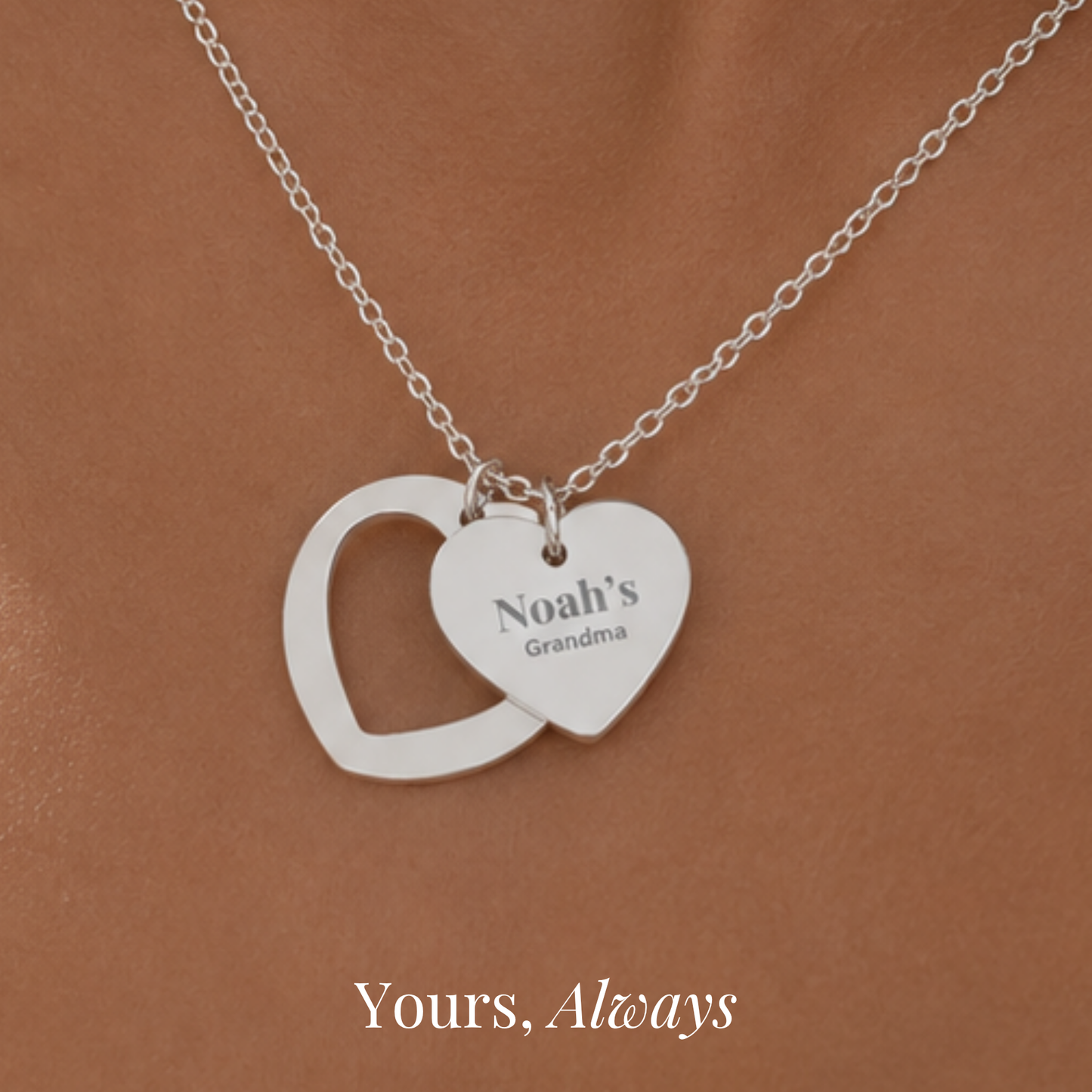 The Grandma Heart Necklace