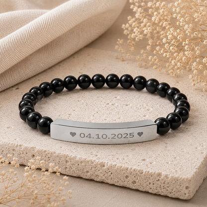 The Date We Hold Beaded Bracelet
