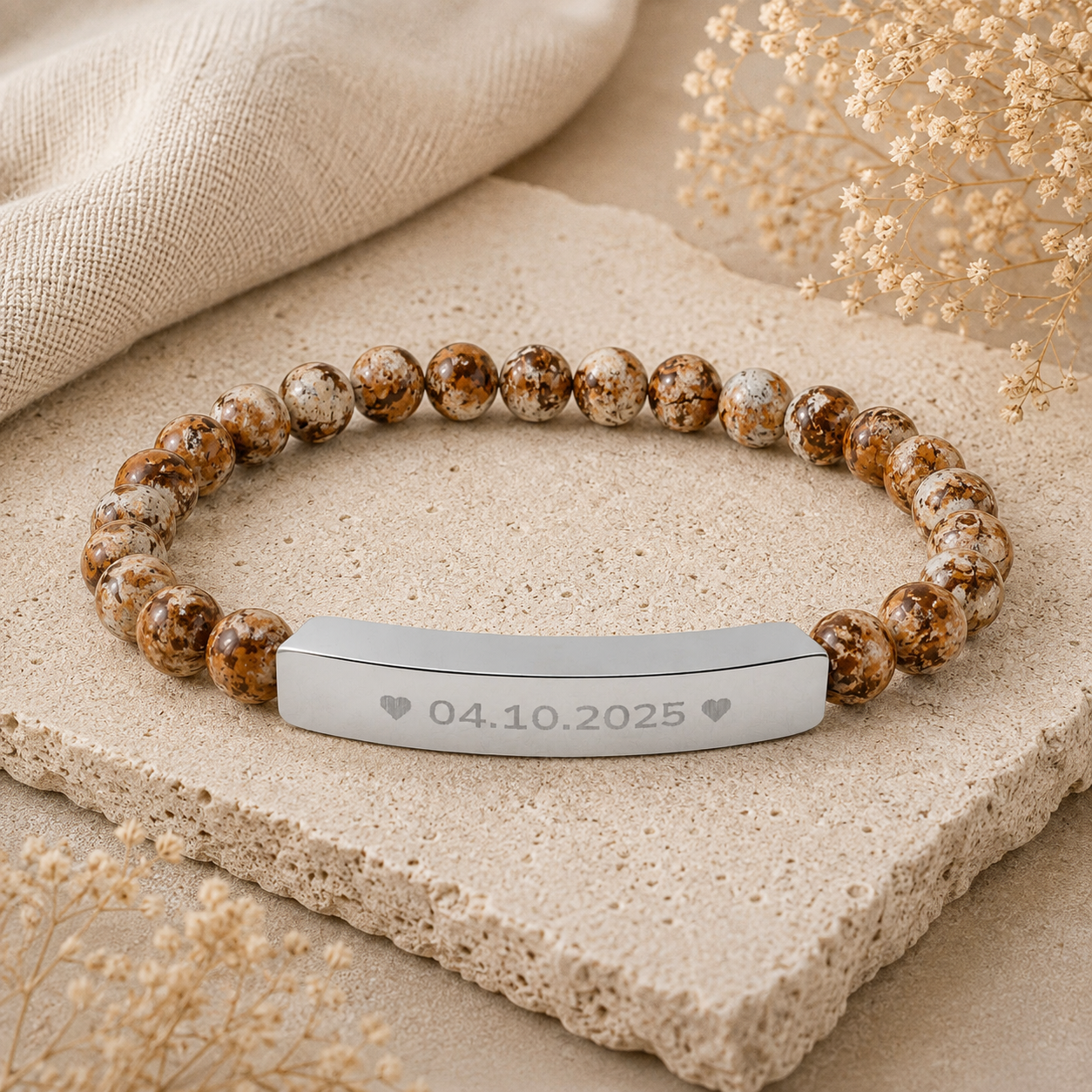 The Angel Date Beaded Bracelet