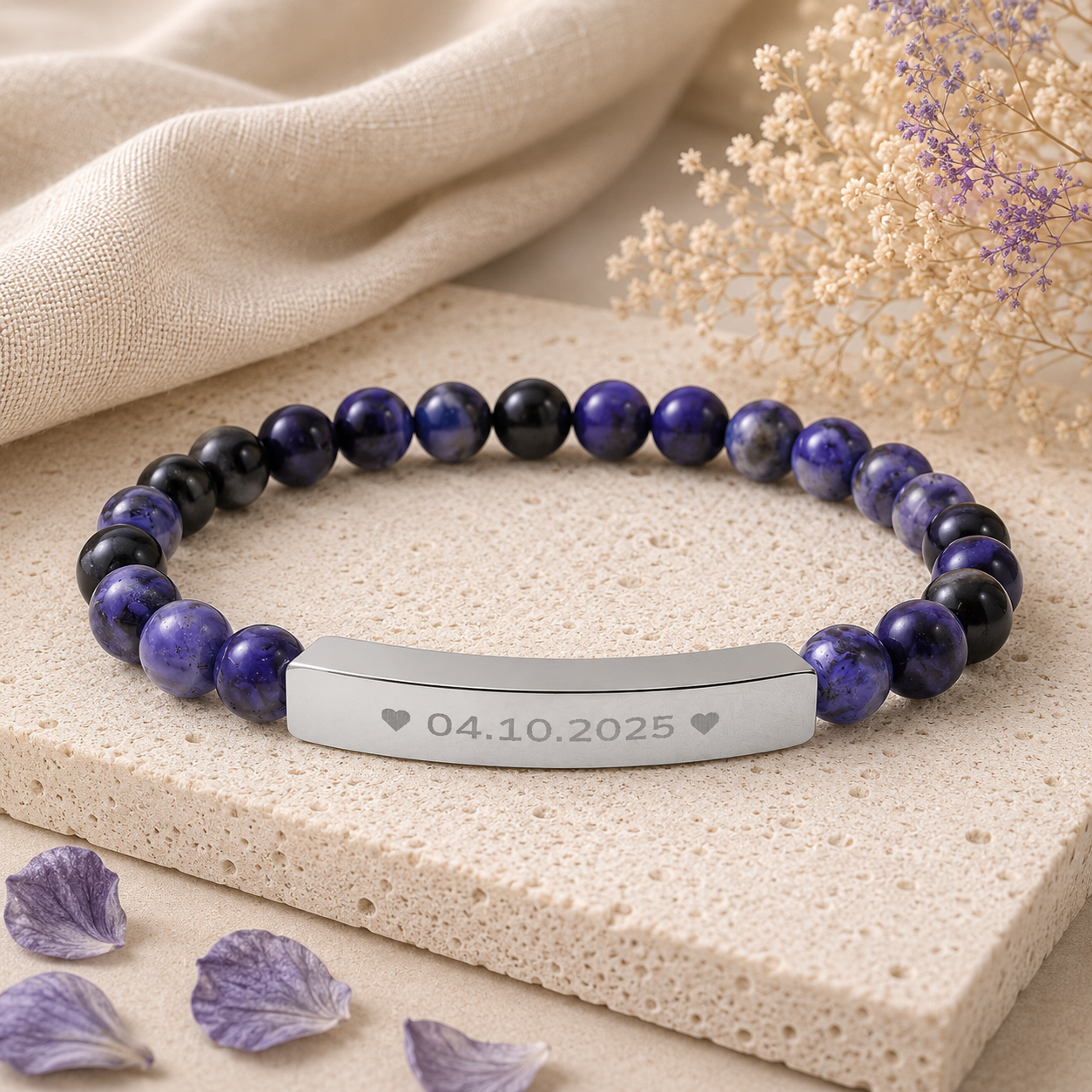 The Angel Date Beaded Bracelet