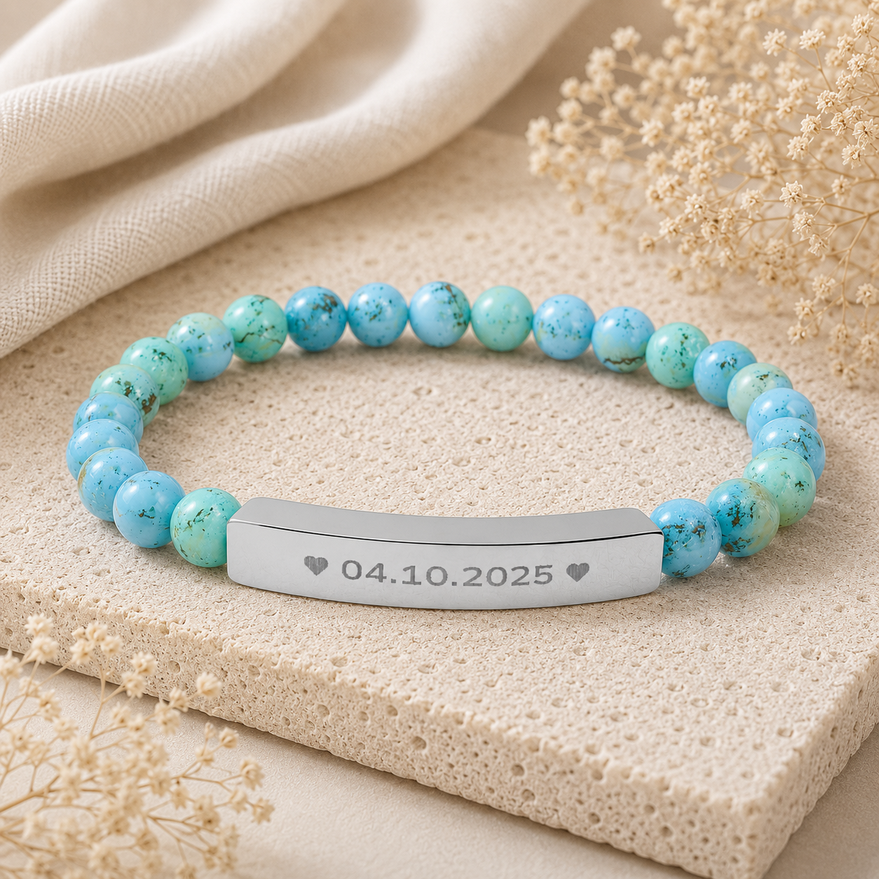 The Angel Date Beaded Bracelet
