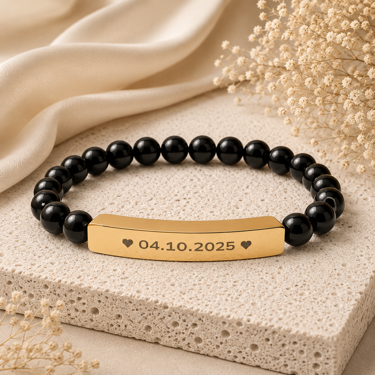 The Angel Date Beaded Bracelet