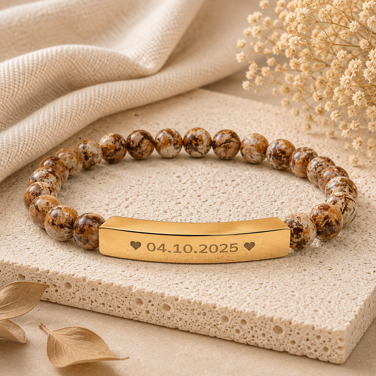 The Angel Date Beaded Bracelet
