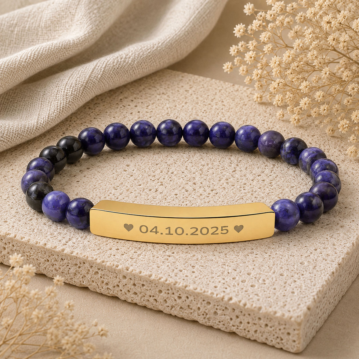The Angel Date Beaded Bracelet