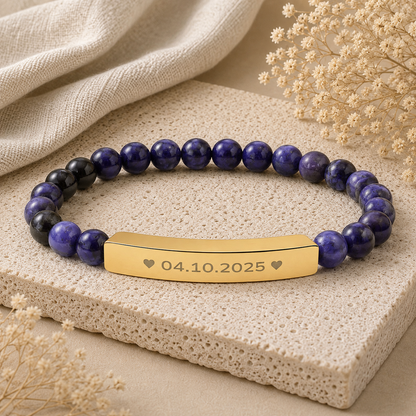 The Date We Hold Beaded Bracelet