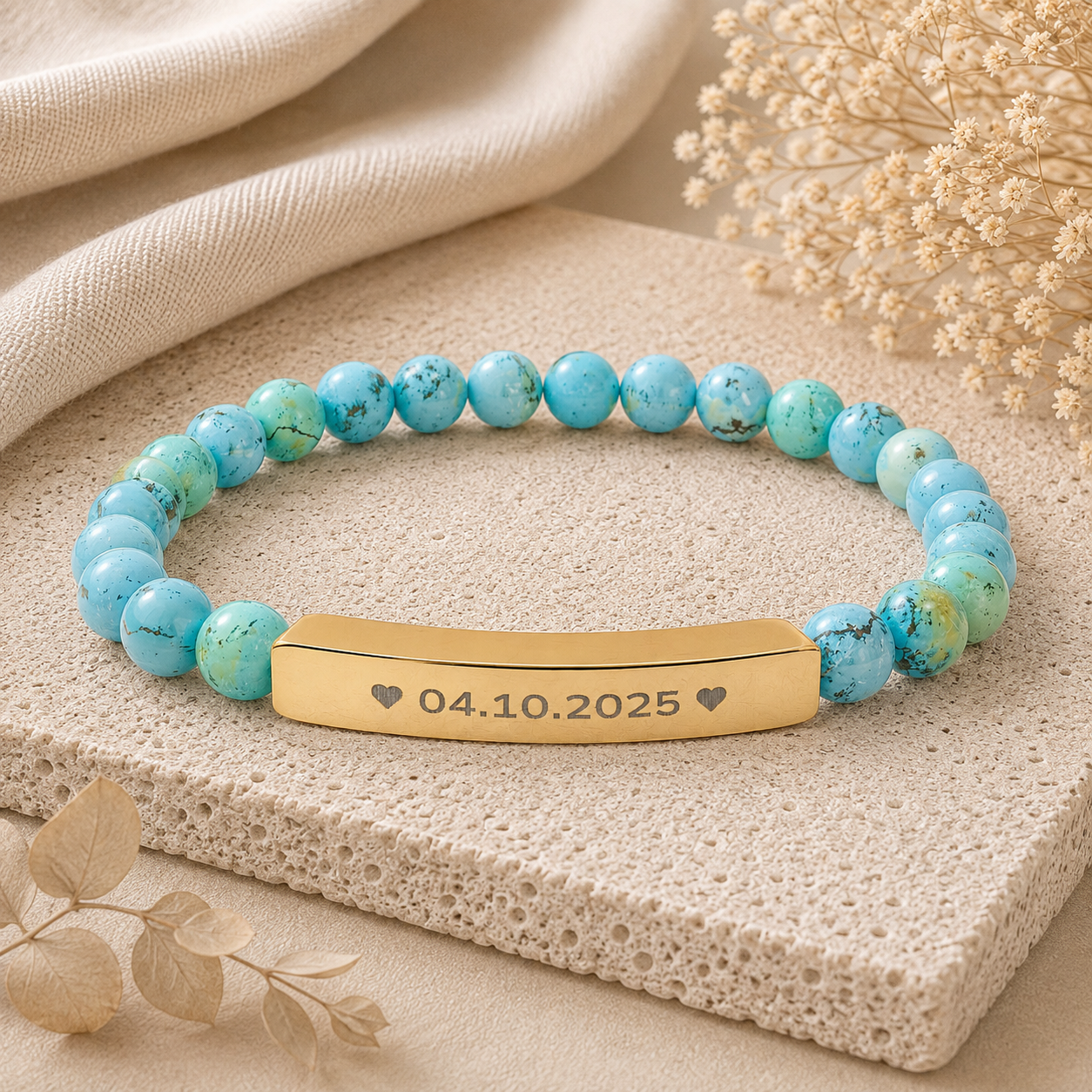 The Angel Date Beaded Bracelet