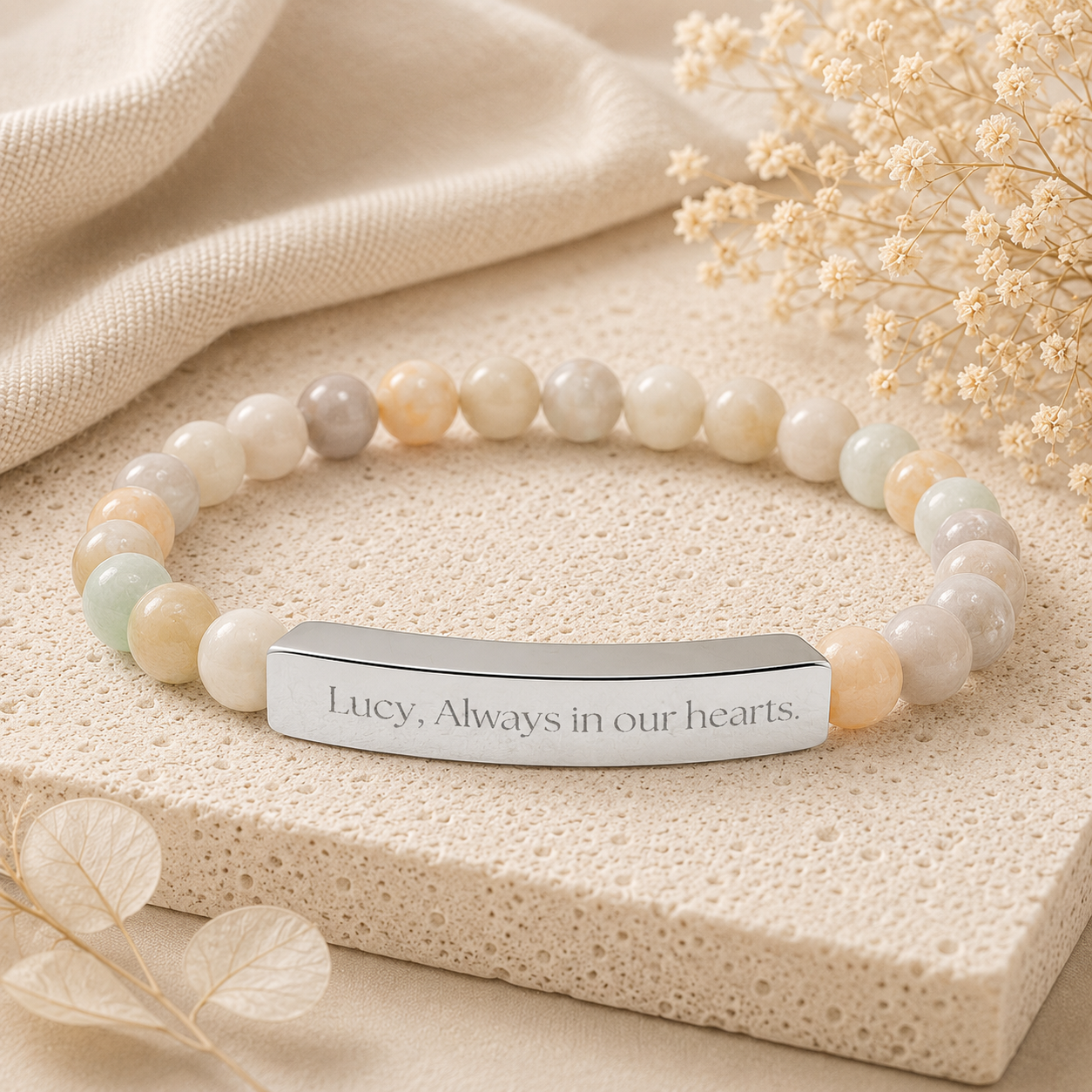 The Forever Remembered Beaded Bracelet