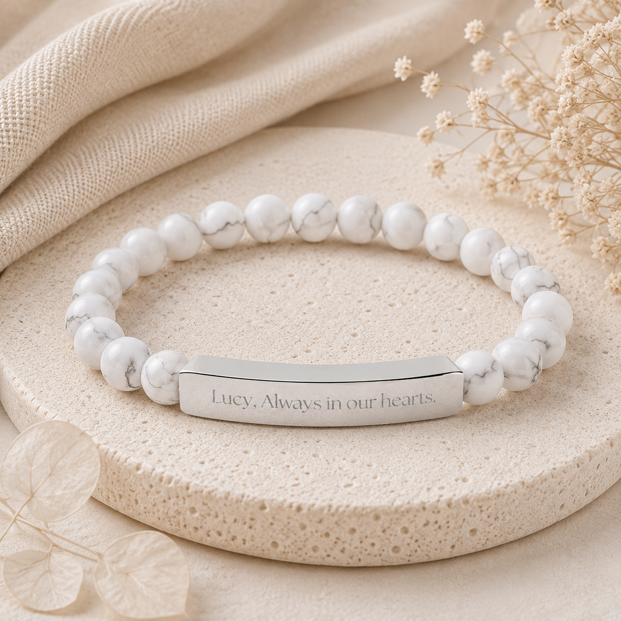 The Forever Remembered Beaded Bracelet