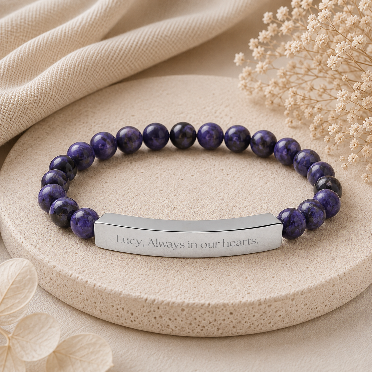 The Forever Remembered Beaded Bracelet