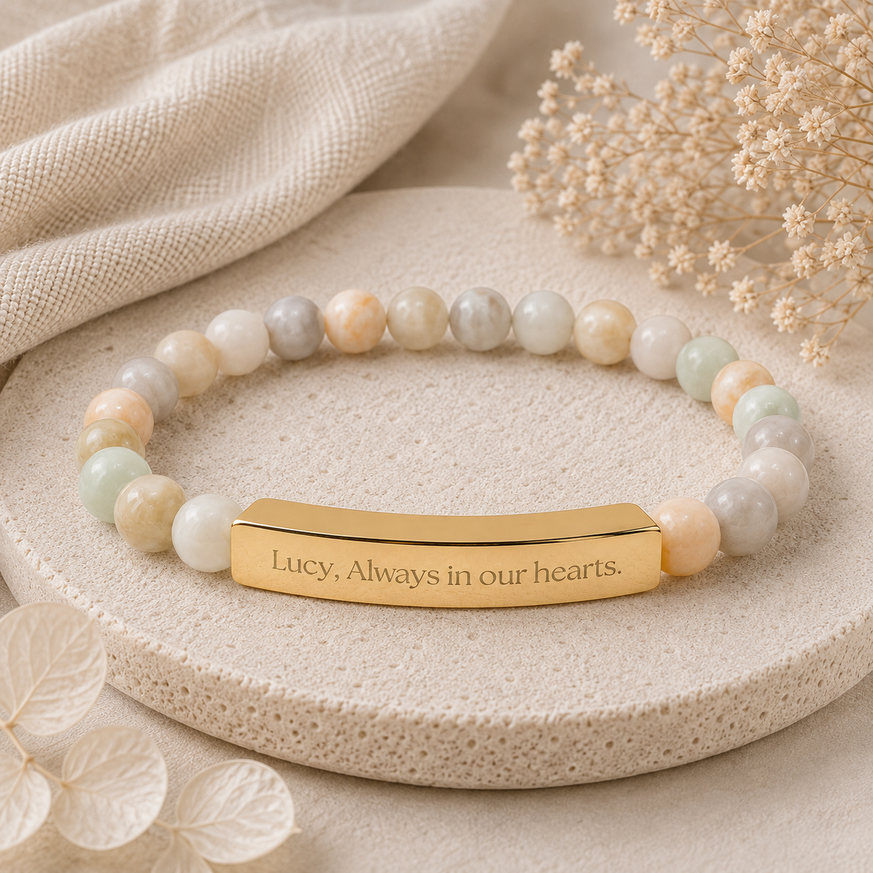 The Forever Remembered Beaded Bracelet