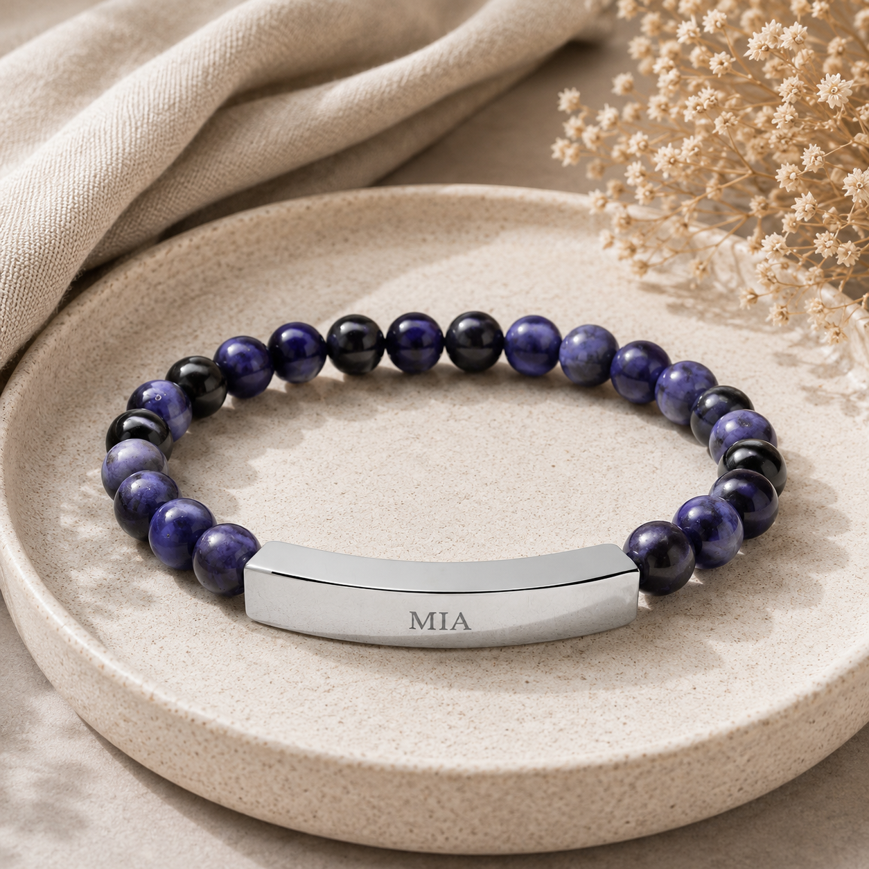 The Name That Matters Beaded Bracelet