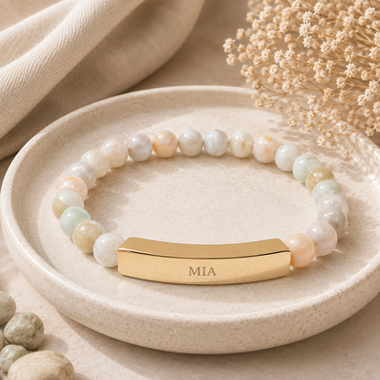 The Name That Matters Beaded Bracelet