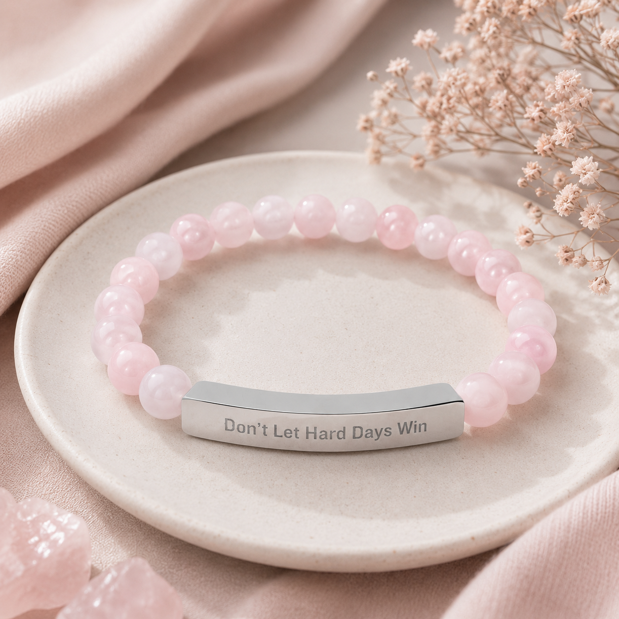 The Keep Going Beaded Bracelet